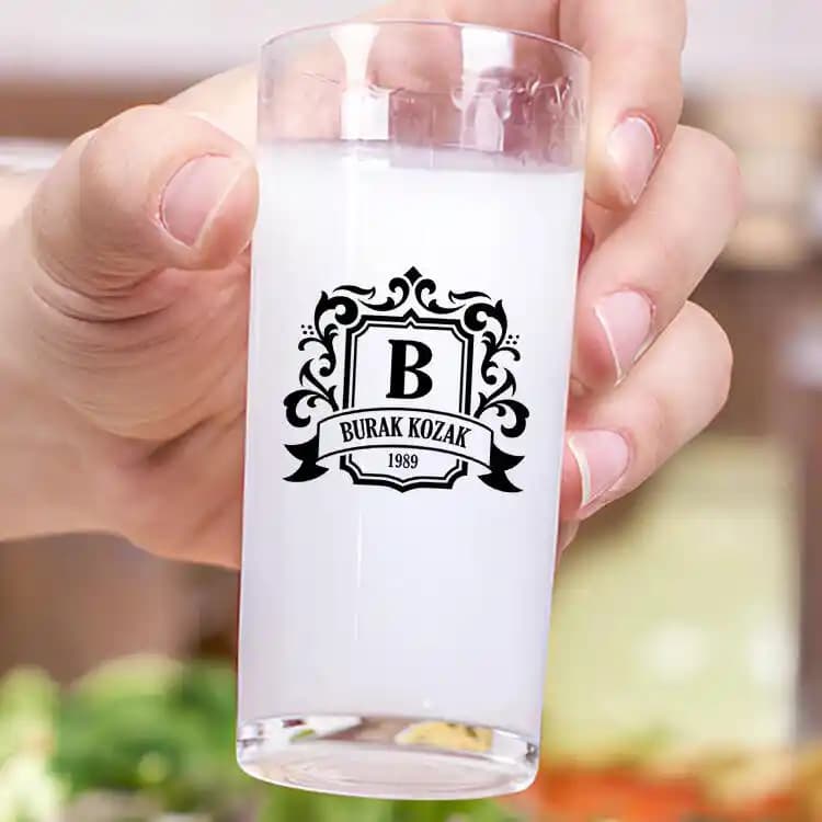 Kişiye Özel Rakı Bardaklarıyla Dekorasyonda Şıklık ve Özgünlük Yaratın