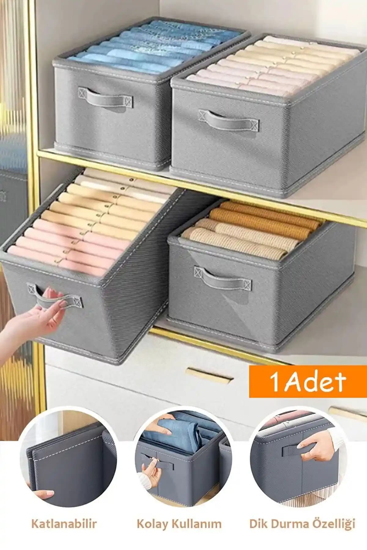 Kıyafet Saklama Kutuları ile Dekorasyonda Pratik ve Şık Çözümler