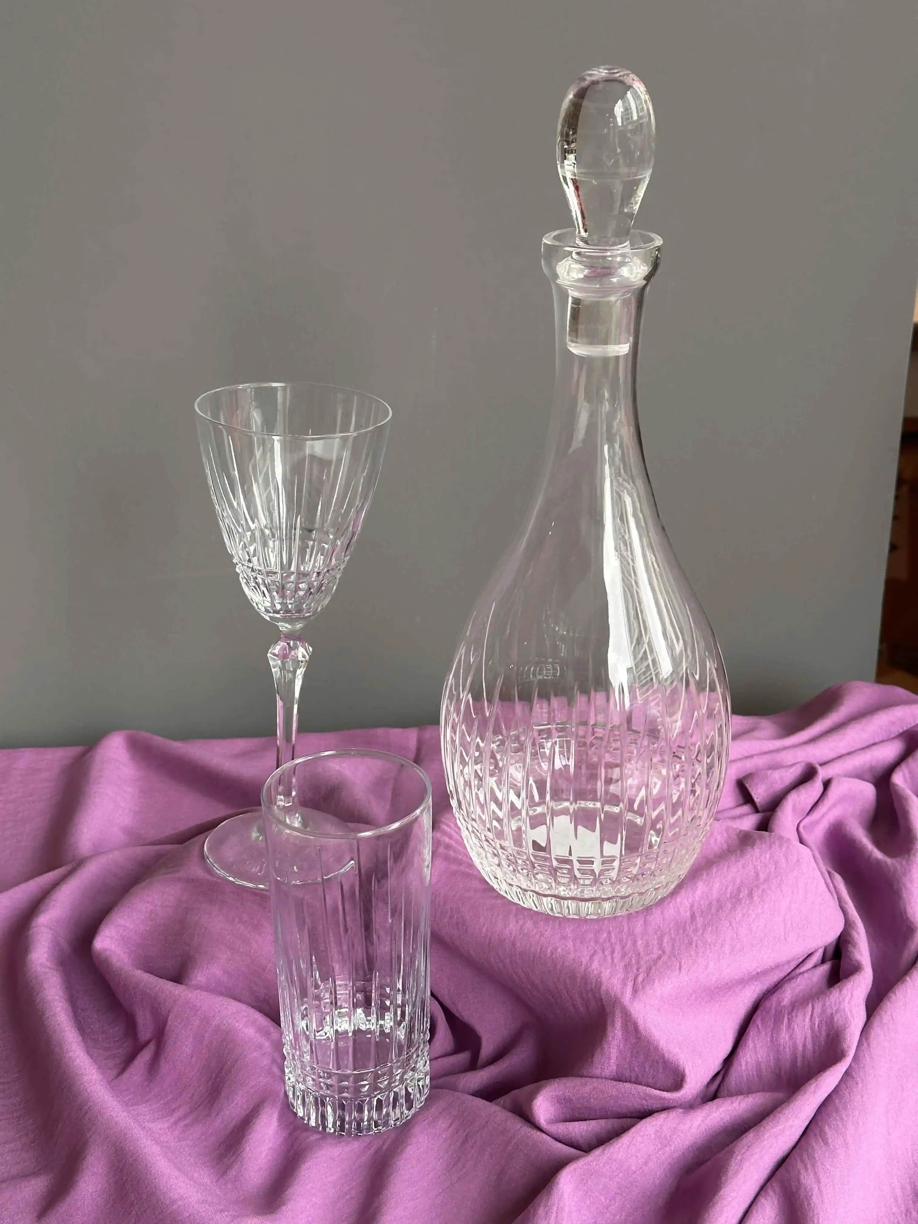 Kristal Su Takımlarıyla Sofralarda Şıklık ve Zarafeti Yakalayın