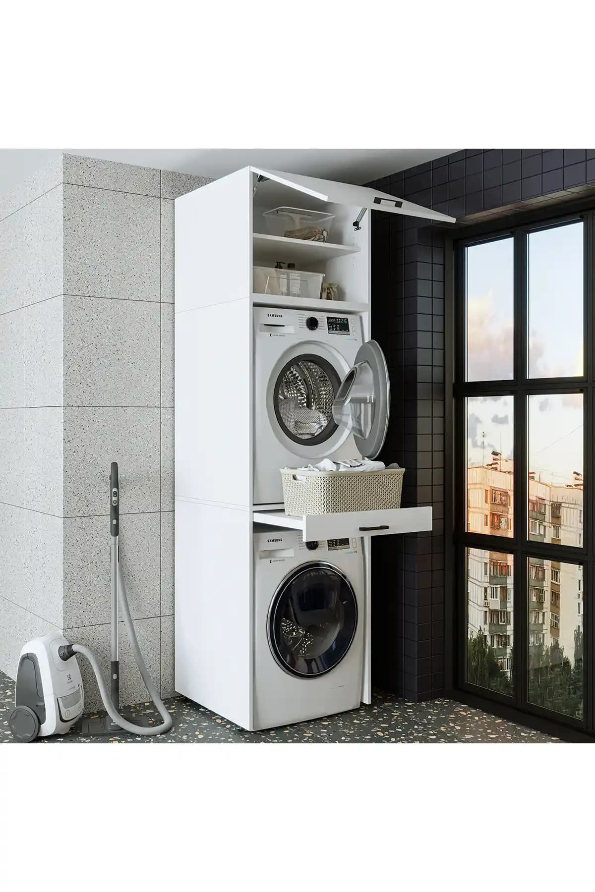 Kurutma Makinesi Dolabı: Estetik ve Fonksiyonelliği Bir Arada Sunan Modern Çözümler