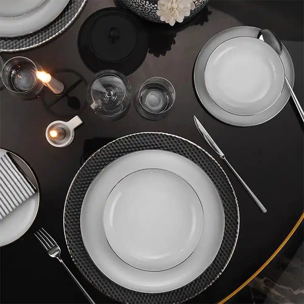 Kütahya Porselen Mood Platin Koleksiyonu ile Şıklık ve Zarafeti Evinize Taşıyın