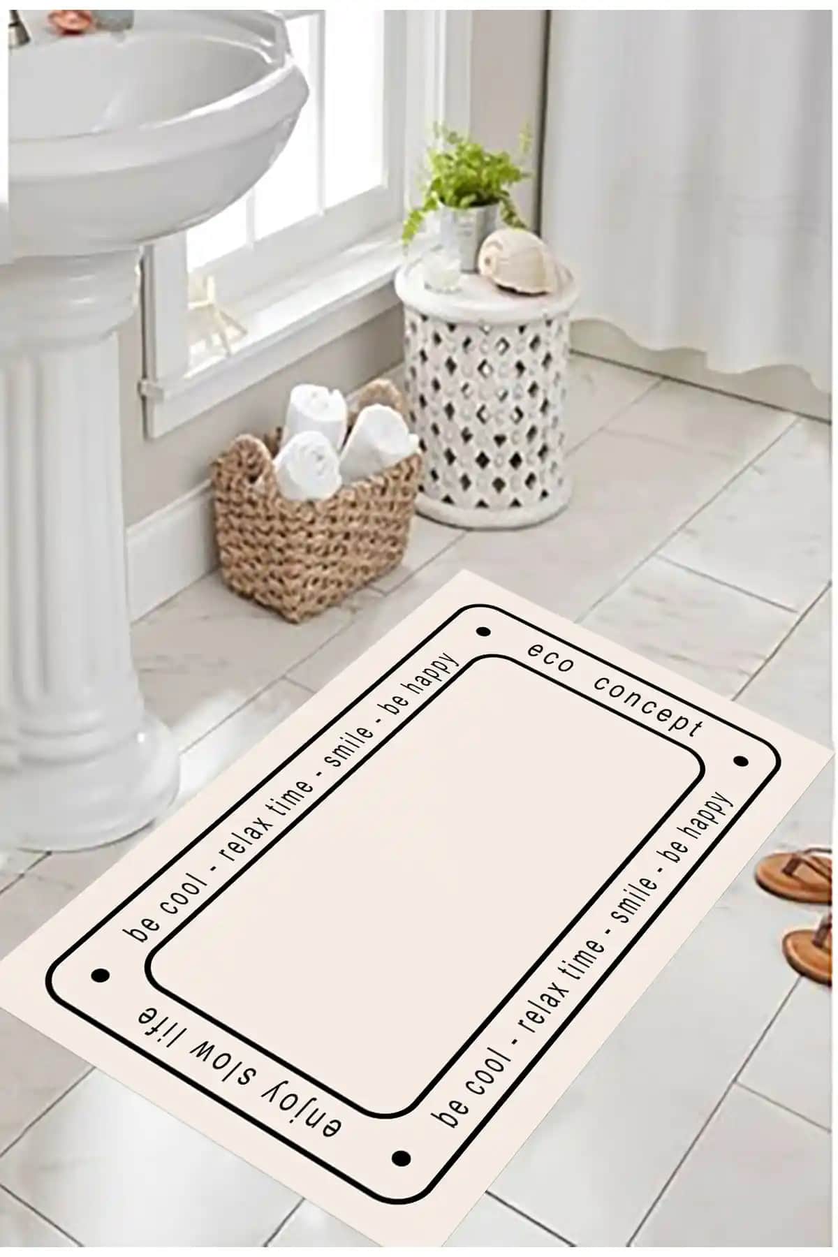 Lavabo Önü Paspası Seçimi ve Dekorasyon İpuçları ile Fonksiyonellik ve Estetik