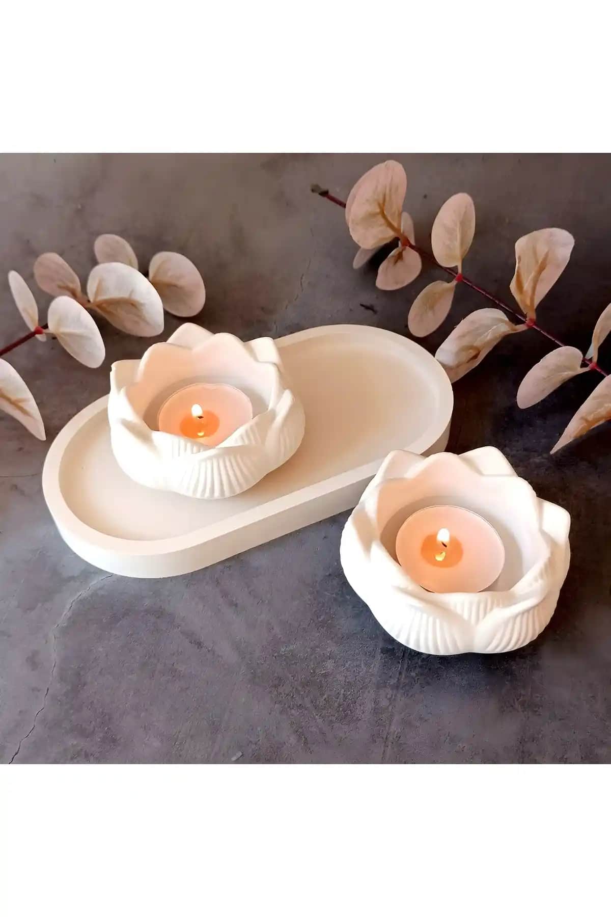 Lotus Mumluklar Dekorasyonda Zarafet ve Sadelikle Birlikte Kullanım İpuçları