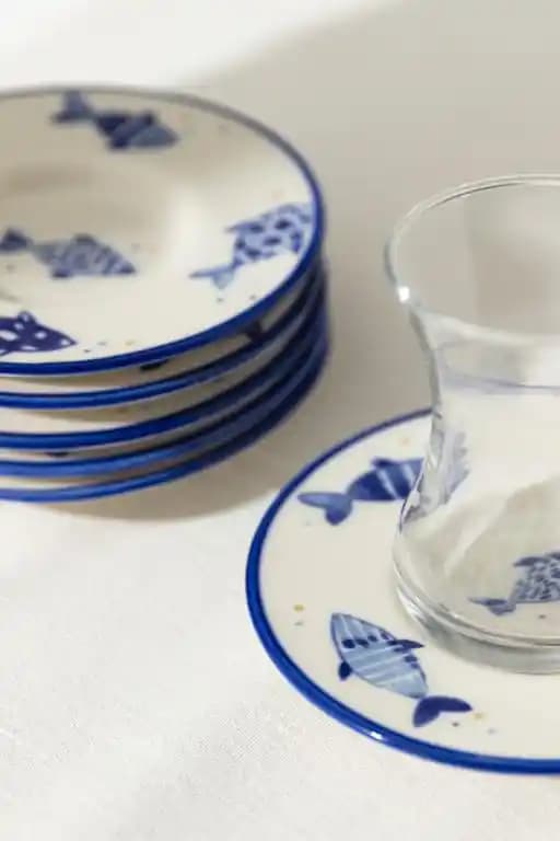 Madame Coco Çay Tabağı: Estetik ve İşlevsel Dekorasyon Unsuru