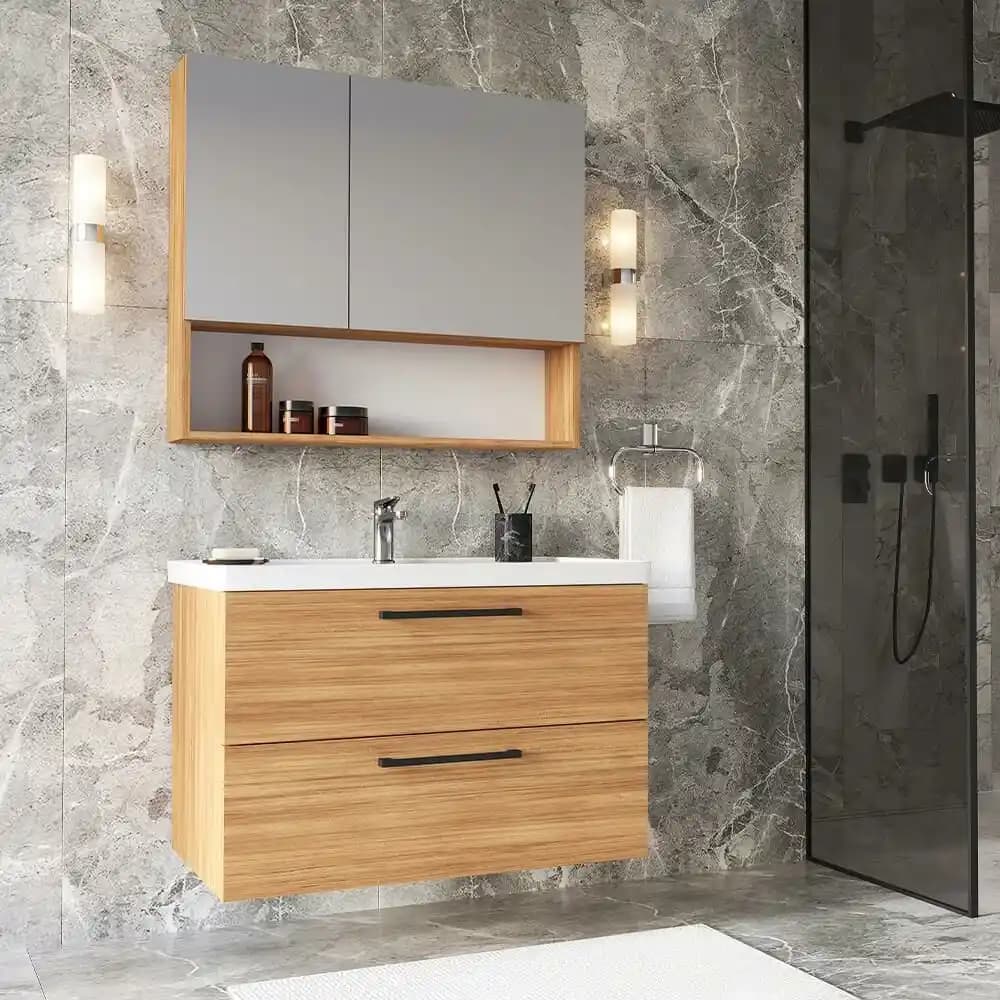 MDF 80 cm Banyo Dolabı Seçenekleri ve Modern Tasarım İpuçları