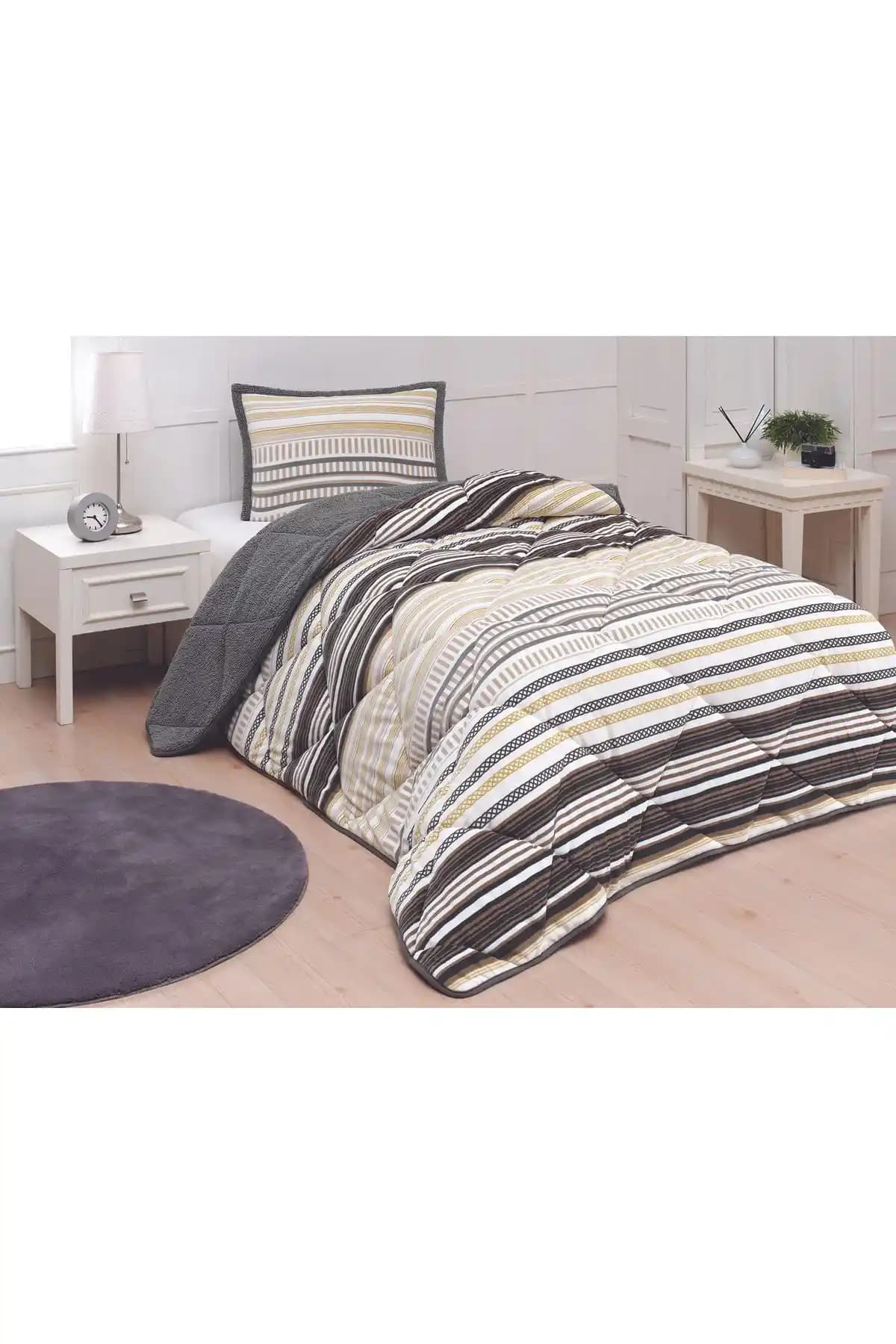Merinos Tek Kişilik Comforter Setleriyle Yatak Odasında Konfor ve Şıklık Yaratın