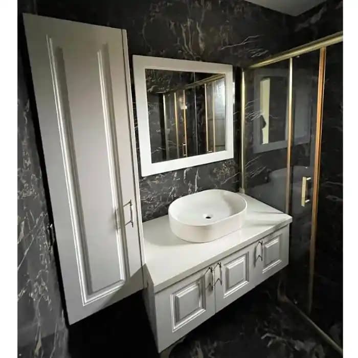 Mermer Banyo Dolabı ile Şıklık ve Dayanıklılığı Bir Arada Yakalayın
