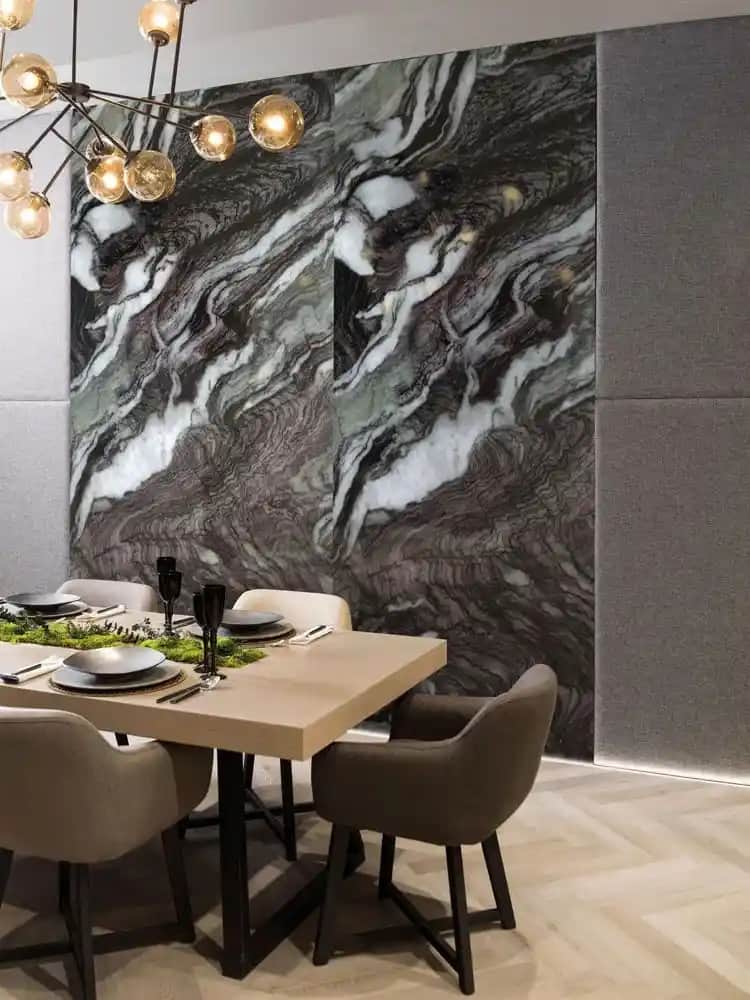 Mermer Desenli Duvar Dekorasyonu: Modern ve Zarif Mekanlar İçin Trend Tasarım Seçenekleri