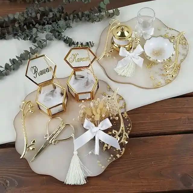 Modern Nişan Tepsisi Modelleri: Şıklık ve Fonksiyonelliğin Bir Arada Sunulduğu Tasarımlar