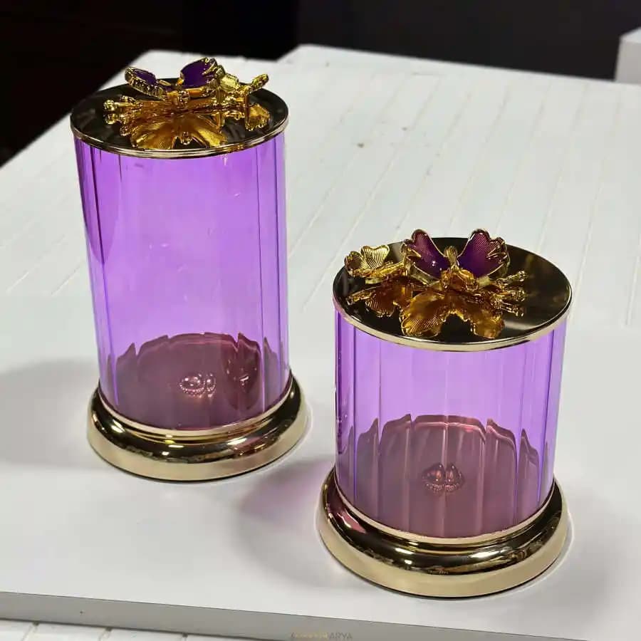 Mor Kavanozlarla Dekorasyonda Şıklık ve Fonksiyonellik Sağlayan Yaratıcı Kullanımlar