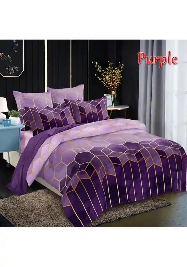 Mor Nevresim Takımı ile Yatak Odalarına Şıklık Katmanın Yolları ve Dekorasyon İpuçları