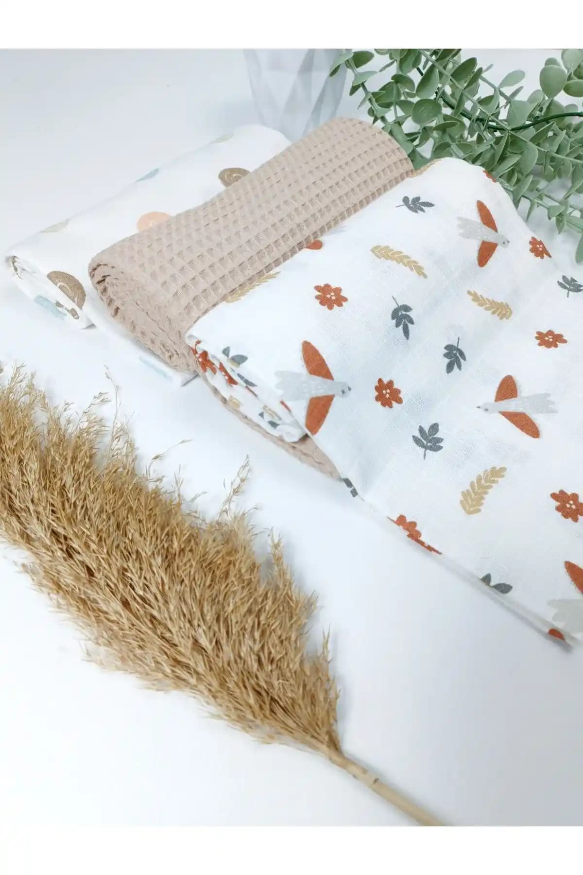 Müslin Setleri: Dekorasyon ve Bebek Ürünlerinde Doğal Şıklık ve İşlevsellik