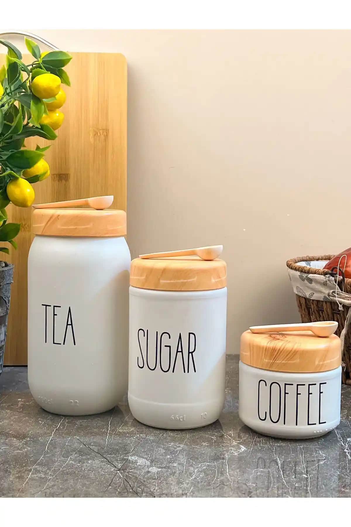 Mutfak Çay Şeker Kavanozları: Estetik ve Fonksiyonel Dekorasyon Çözümleri