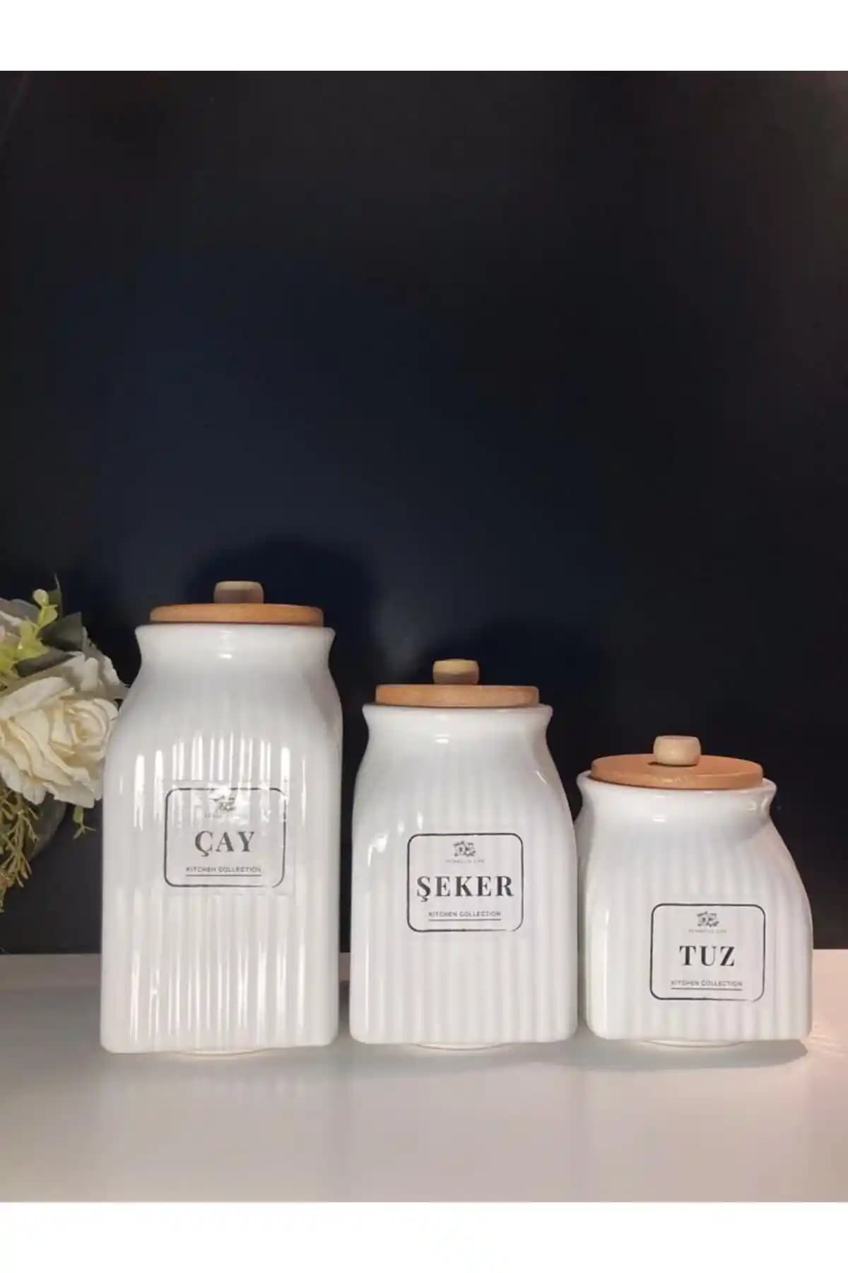 Mutfak Dekorasyonunda Çay, Şeker ve Tuz Kavanozlarıyla Şık ve Fonksiyonel Çözümler