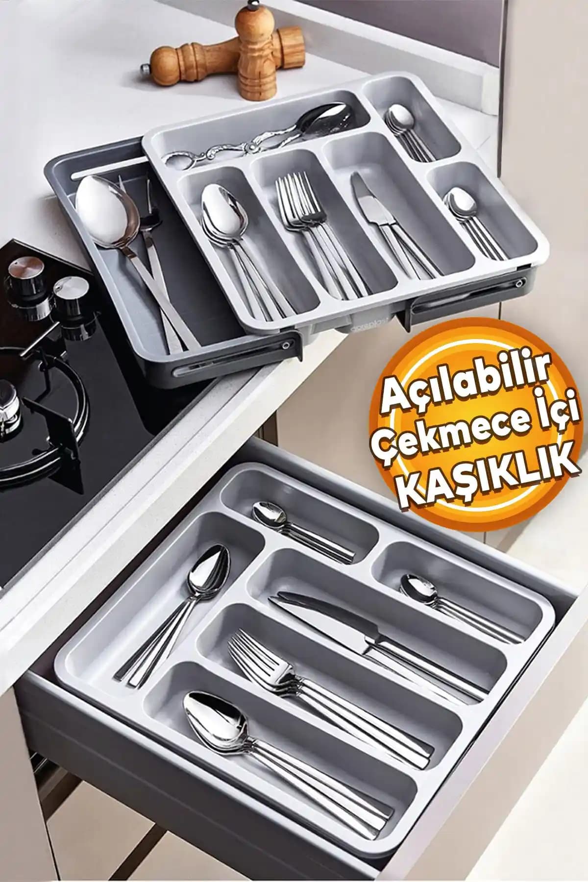 Mutfak Düzenini Artıran Çekmece İçi Kaşıklıklar ve Pratik Çözümler