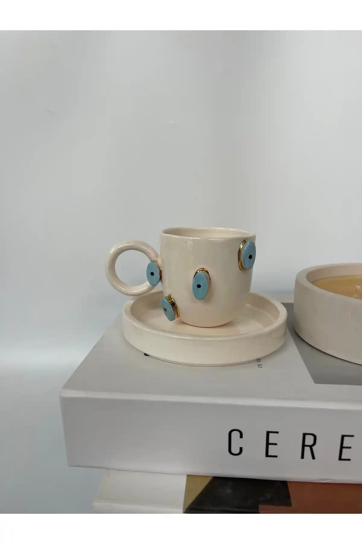 Nazar Boncuklu Fincanlar: Estetik ve Fonksiyonellik Sunan Dekoratif Ürünler