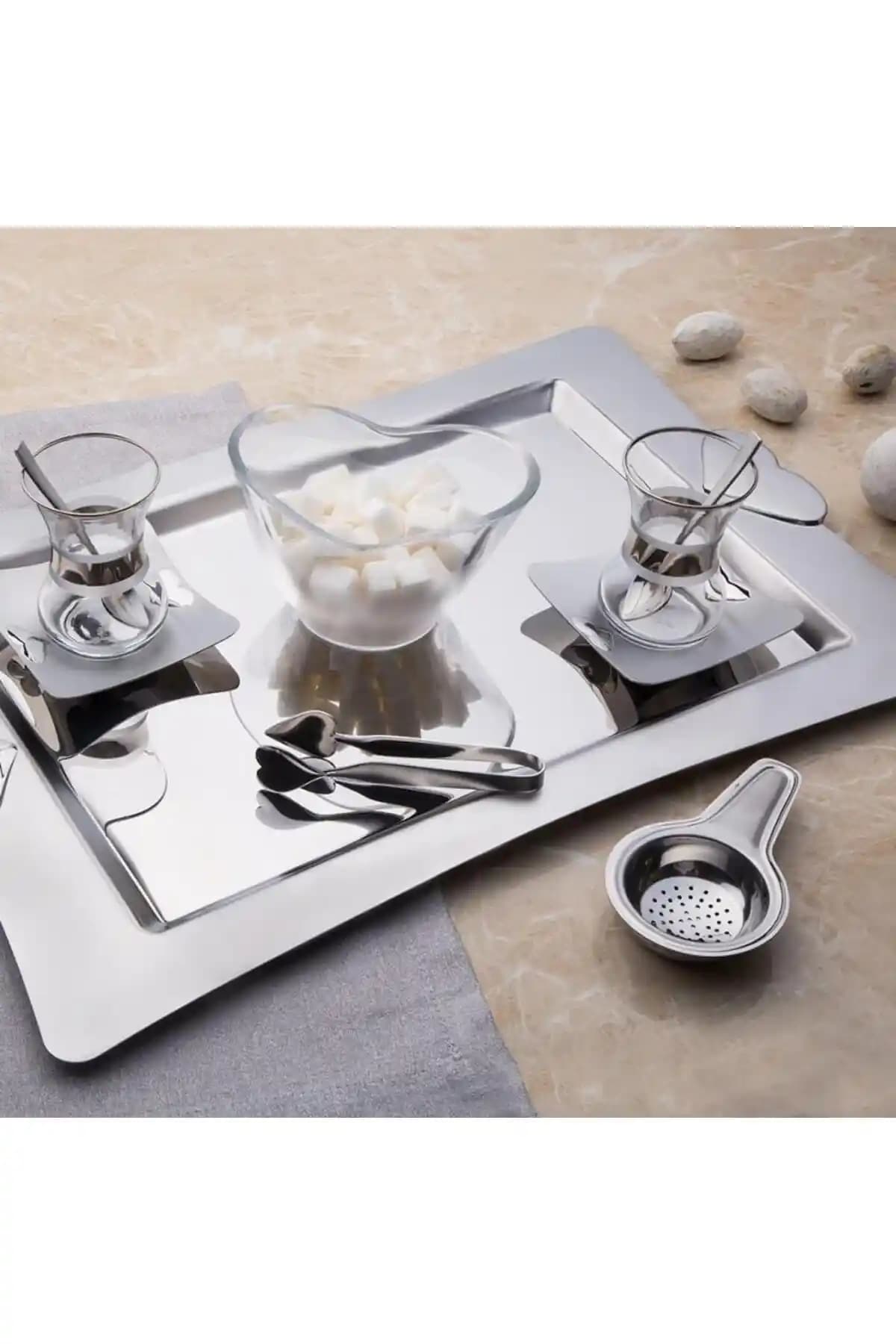 Nehir Temalı Çay Tabağı ile Doğal ve Şık Dekorasyon Fikirleri