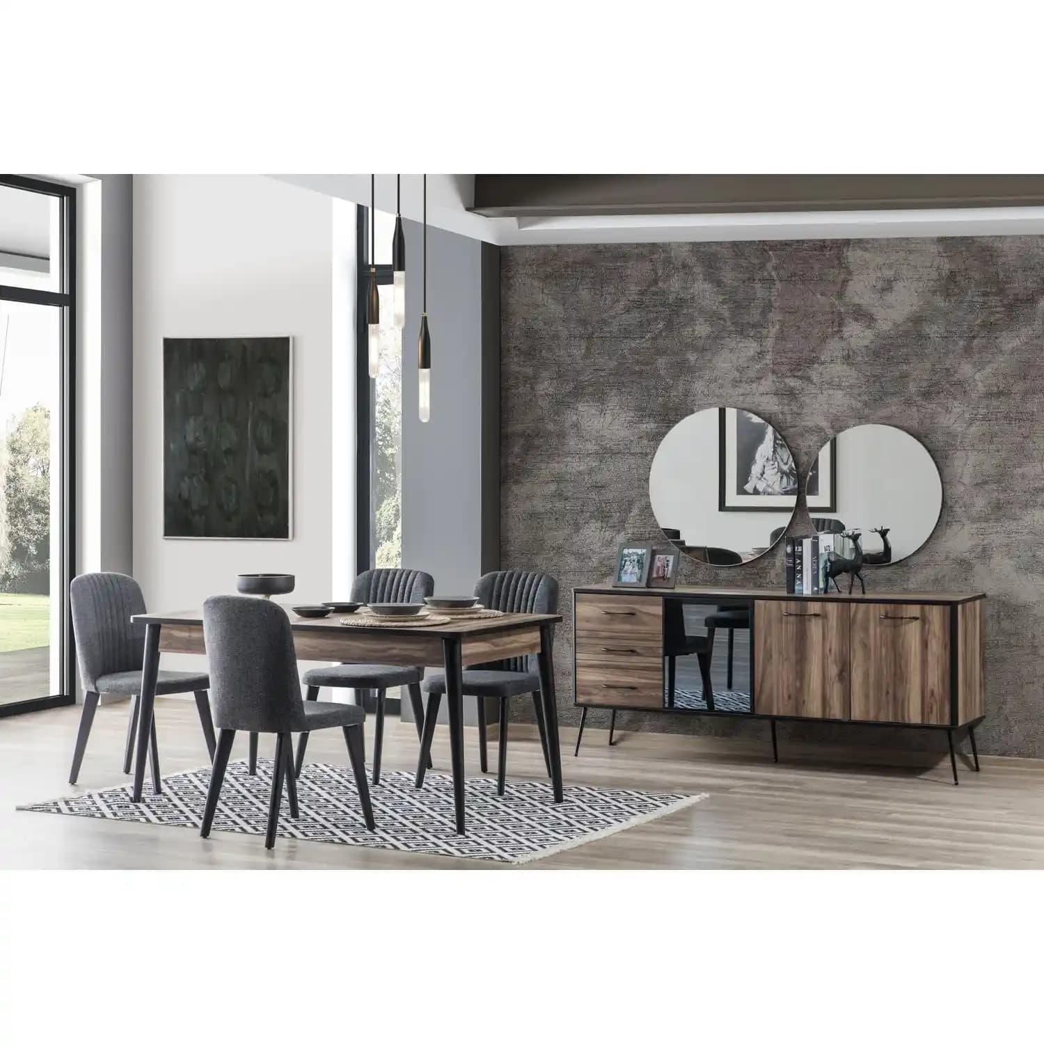 Nisa Yemek Odası Takımı ile Modern ve Şık Ev Dekorasyonu Çözümleri