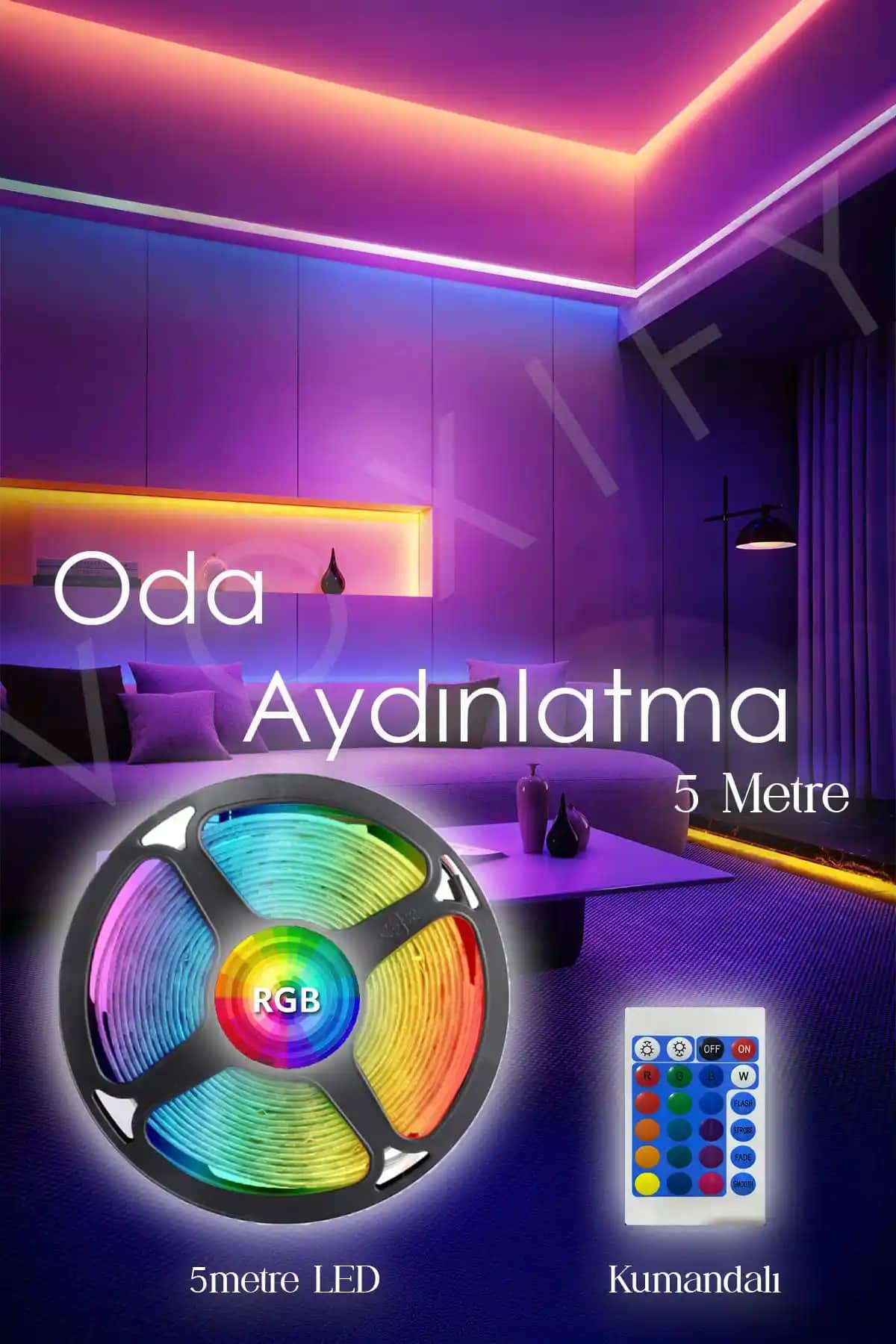Oda Led Aydınlatma ile Modern ve Estetik Mekanlar Yaratmanın Yolları