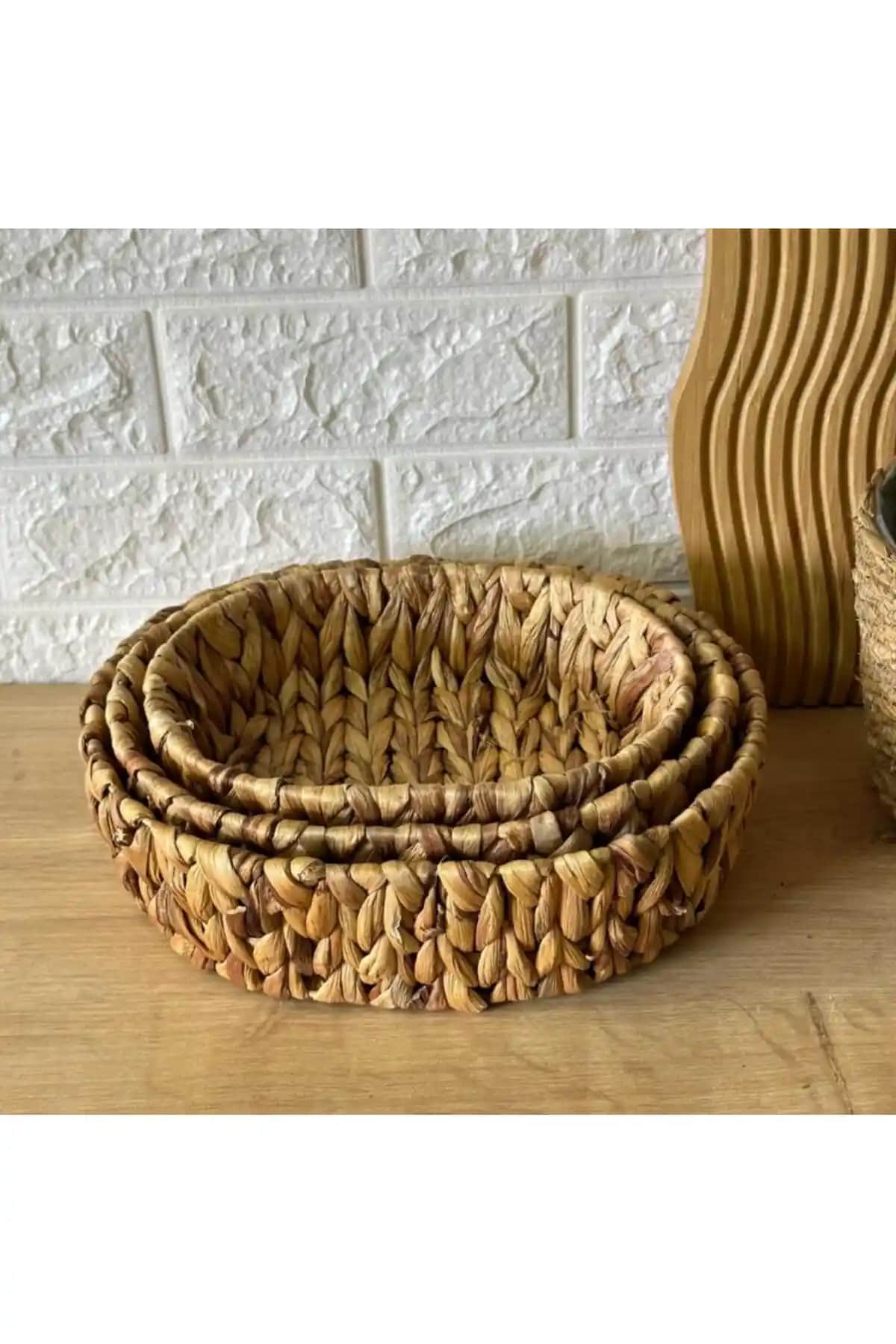 Oval Hasır Sepetler: Dekorasyonda Şıklık ve Fonksiyonelliğin Birleşimi