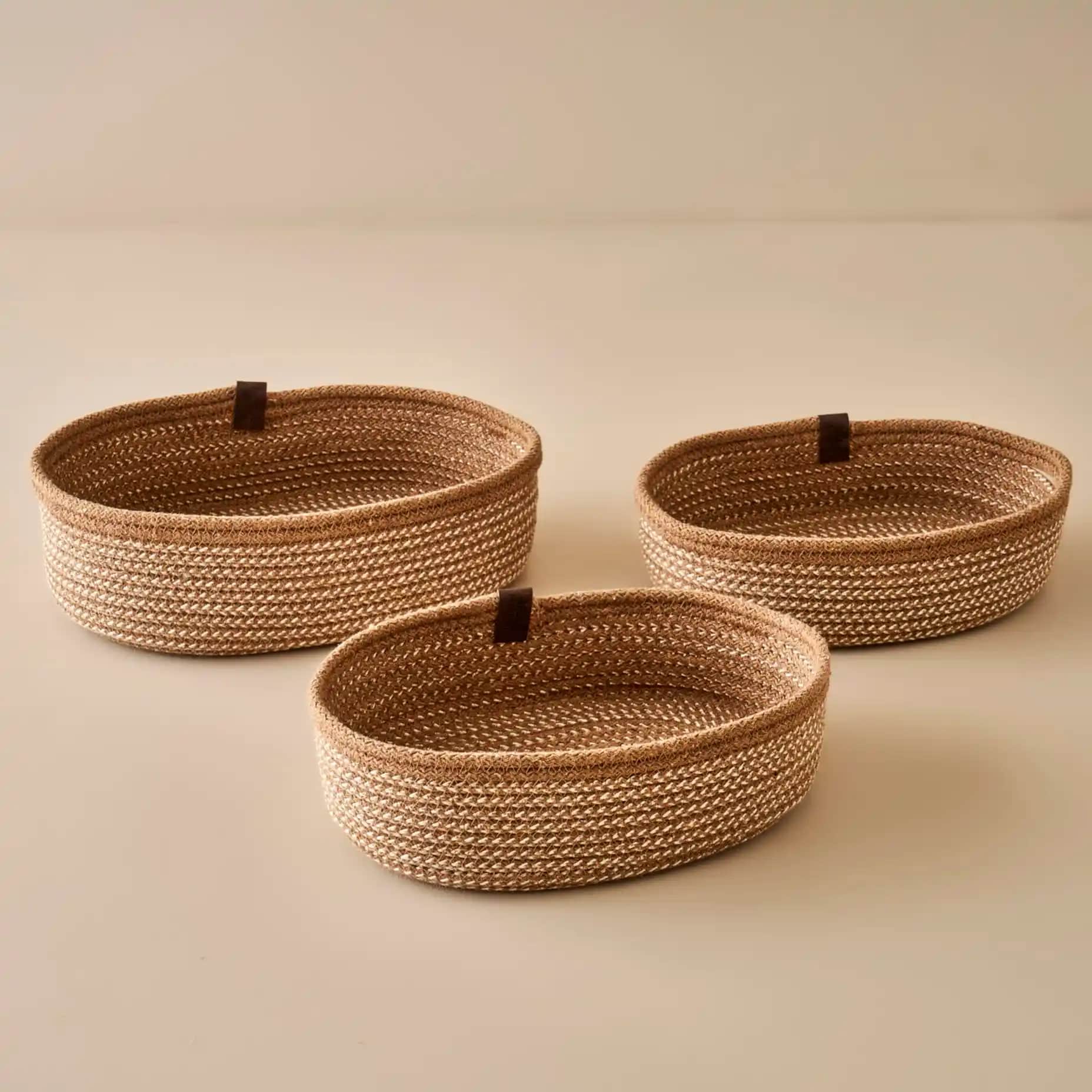 Oval Sepetlerin Dekorasyonda Estetik ve Fonksiyonellik Sağlayan Kullanımı