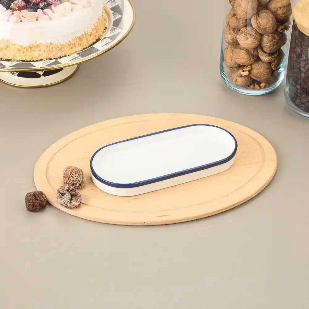 Oval Sunum Tabağı ile Dekorasyonda Şıklık ve İşlevsellik Sağlayan Modern Çözümler