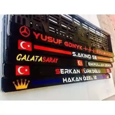 Özel Plakalıklar Dekorasyon ve Araç Süslemelerinde Kişisel Dokunuşlar