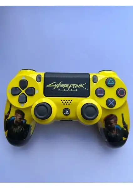 PS4 Dualshock 4 V2 ve Cyberpunk 2077 Kontrolcüleri Karşılaştırması 2