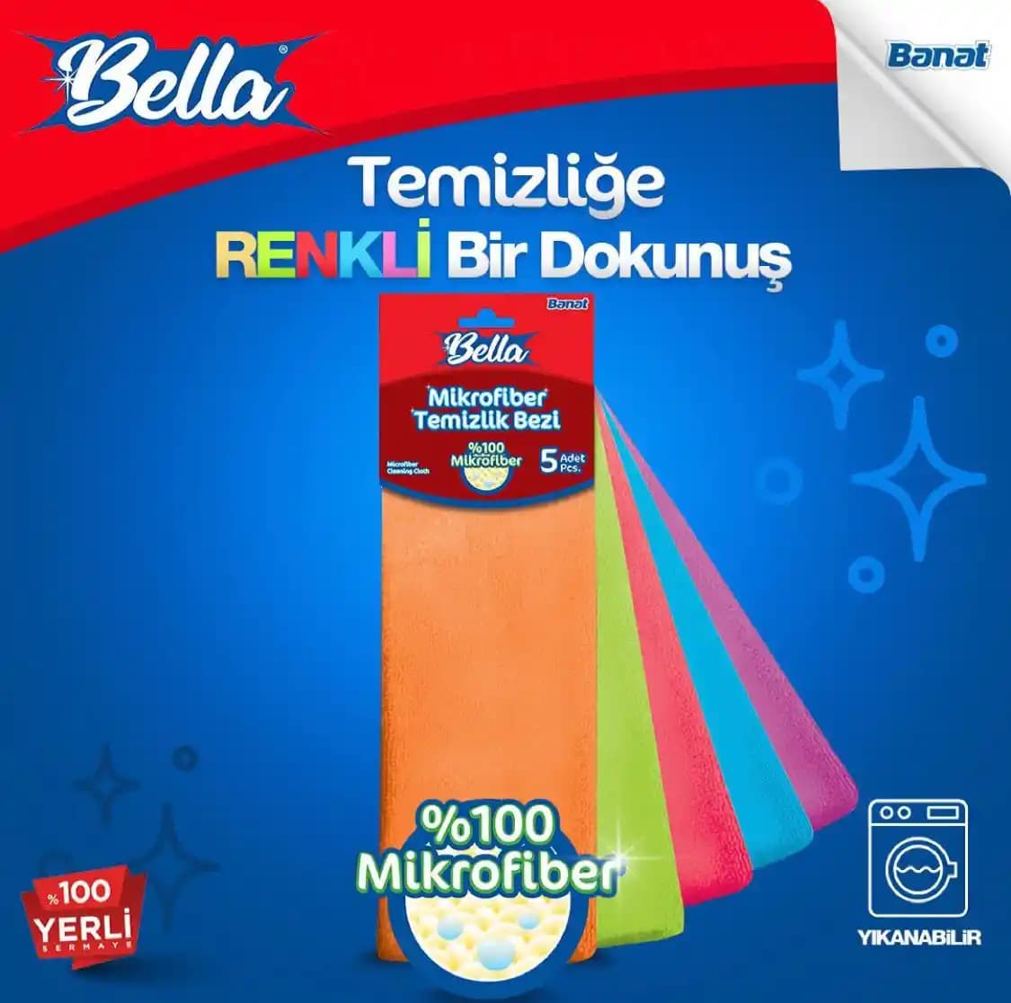 Temizlikte Yenilik: Bella Temizlik Bezi ile Hijyen ve Estetiğin Mükemmel Buluşması