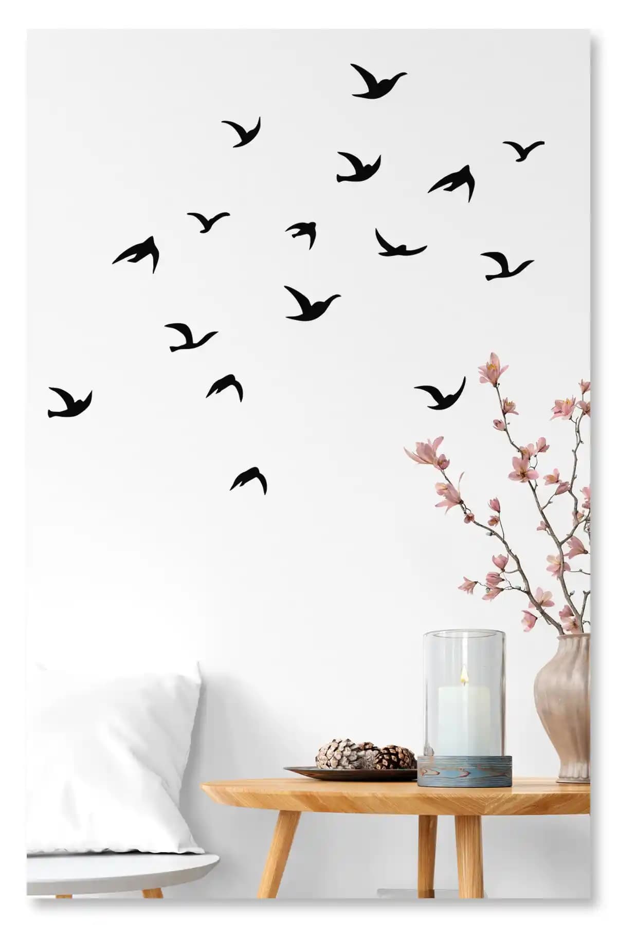 Uçan Kuşlar Temasıyla Modern ve Şık Duvar Dekorasyonu Yöntemleri