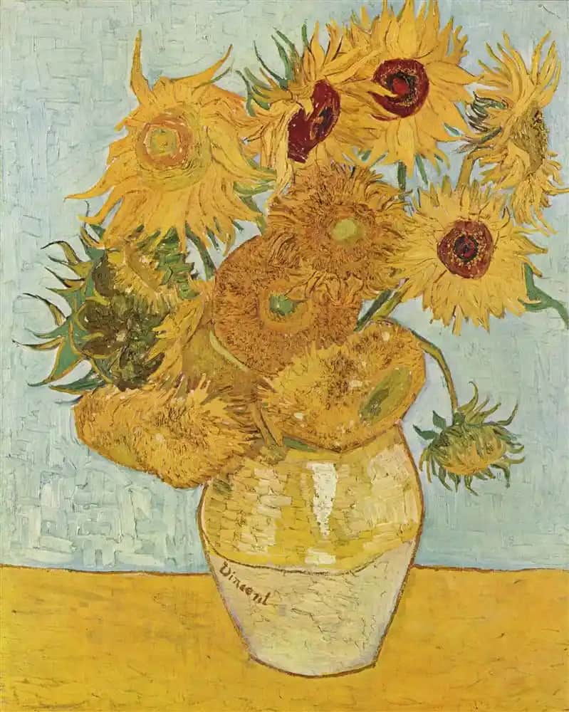 Van Gogh’un Ayçiçekleri Resmi ve Dekorasyonda Yaratıcı Kullanım İpuçları