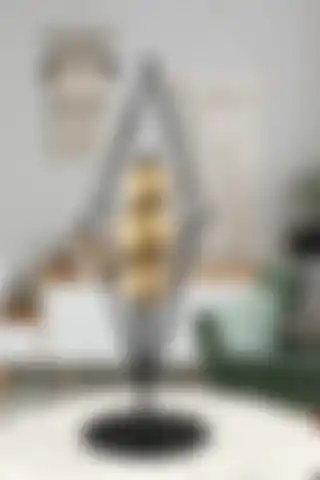 BegüsaKöln Siyah Aksesuar Eskitme Top: Şık ve Fonksiyonel Ev Dekoru