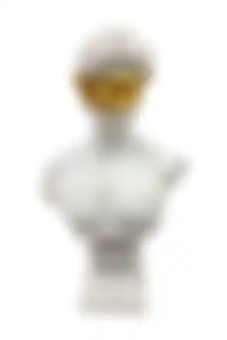 By Ari Ev Dekorasyon Popart Davut Büst Heykel Biblo Gold - Modern Tasarım