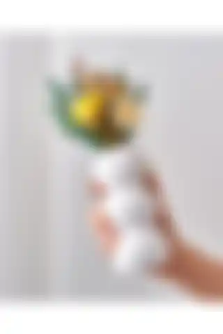 Havalı Tasarım Bubble Vazo: Modern Minimalist Beton Dekorasyon Ürünü