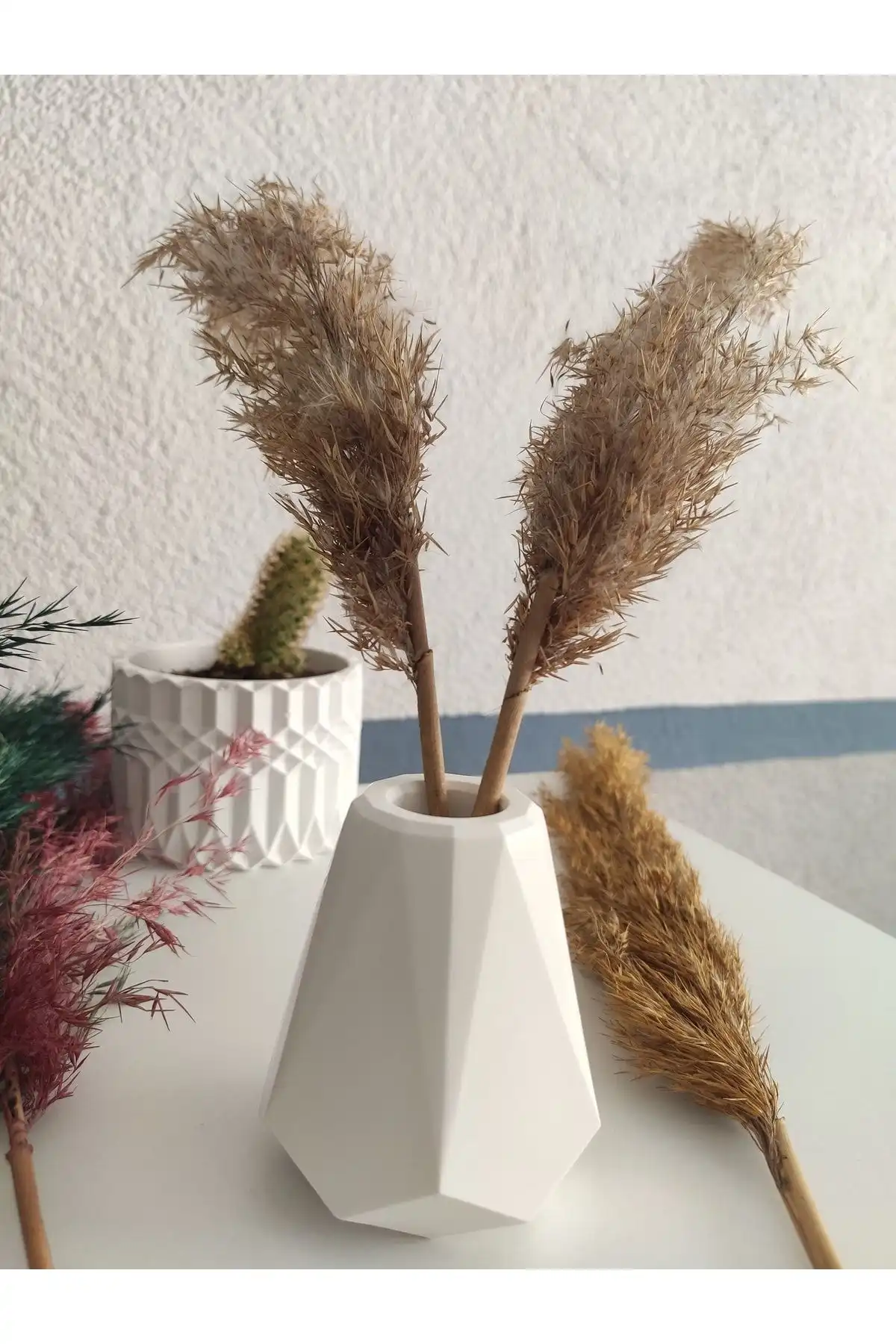 ROLLOR Pampas Vazosu: Minimalist ve Estetik Tasarımın İkonu