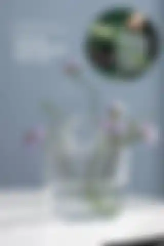 Anadolu Saray Çanta Şeklinde Cam Vazo ile Zarif Dekorasyon