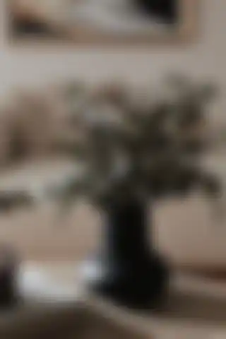Dami Home Siyah Balon Dekoratif Vazo ile Modern ve Şık Ev Dekorasyonu
