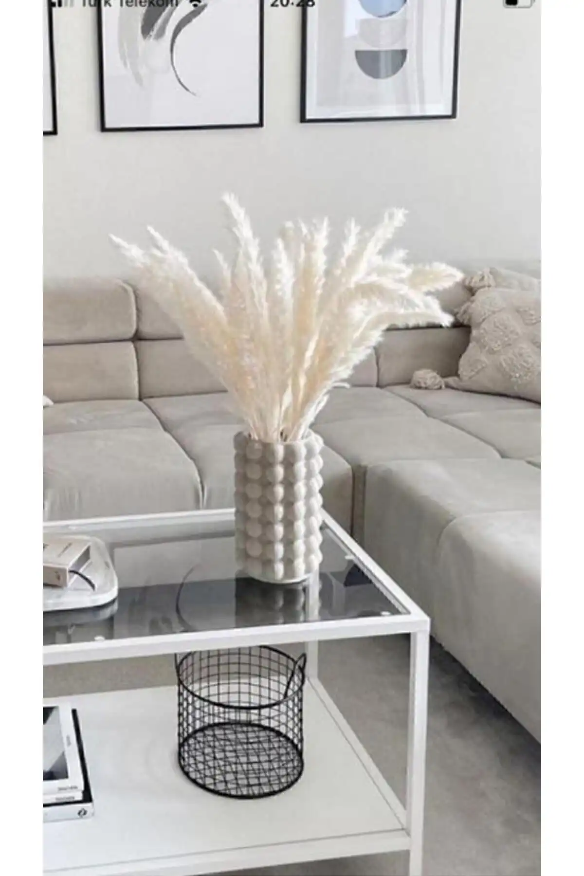Ayhome Decoration H&M Baloncuk Vazosu ile Modern Estetik Yaratın