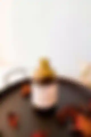 Emtory Home Dekoratif Yuva Amber Cam Şişe Vazo ile Estetik Dokunuşlar