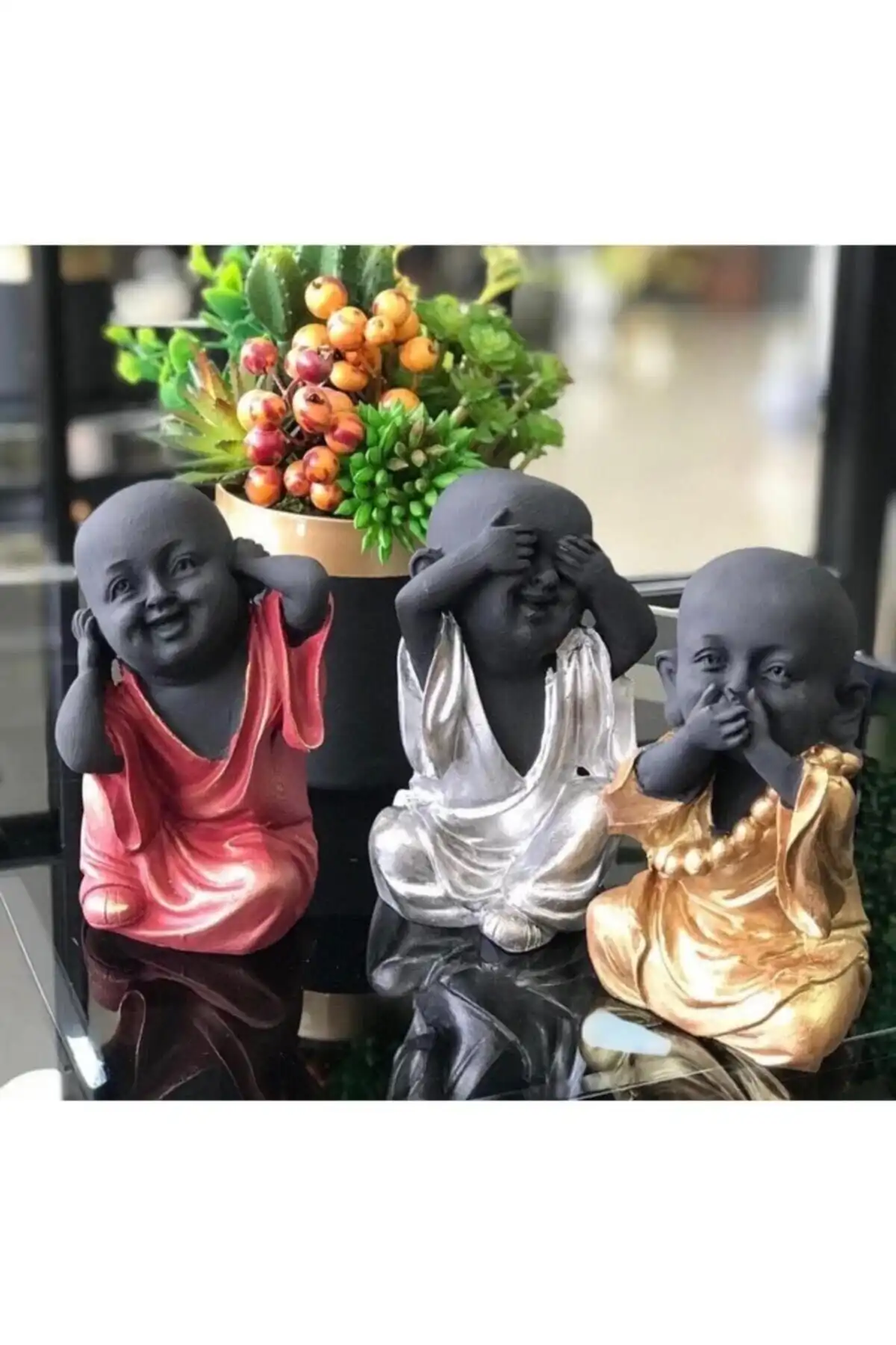 Cosargroup Hint Arap Bebek Görmedim, Duymadım, Bilmiyorum 3’lü Biblo Seti