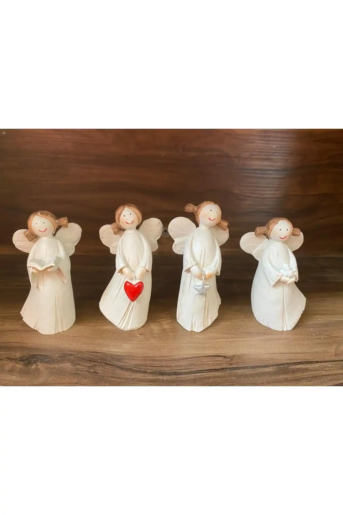 Gloriys Home & Decor 4lü Melek Kız Biblosu ile Modern Dekorasyon