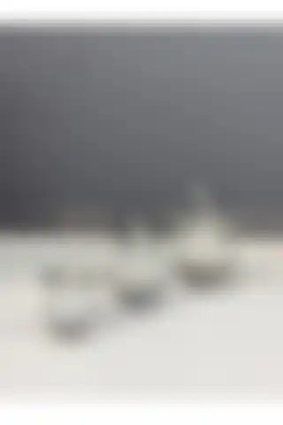 Peramari Dekoratif Kristal Cam Üçlü Elma ile Modern Estetik Yaratın