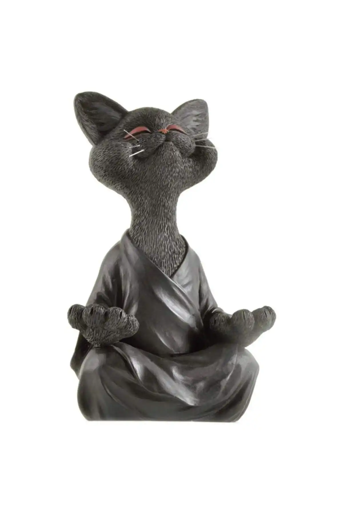SUME Dekoratif Yoga Yapan Kedi Biblo ile Huzurlu Mekanlar Yaratın