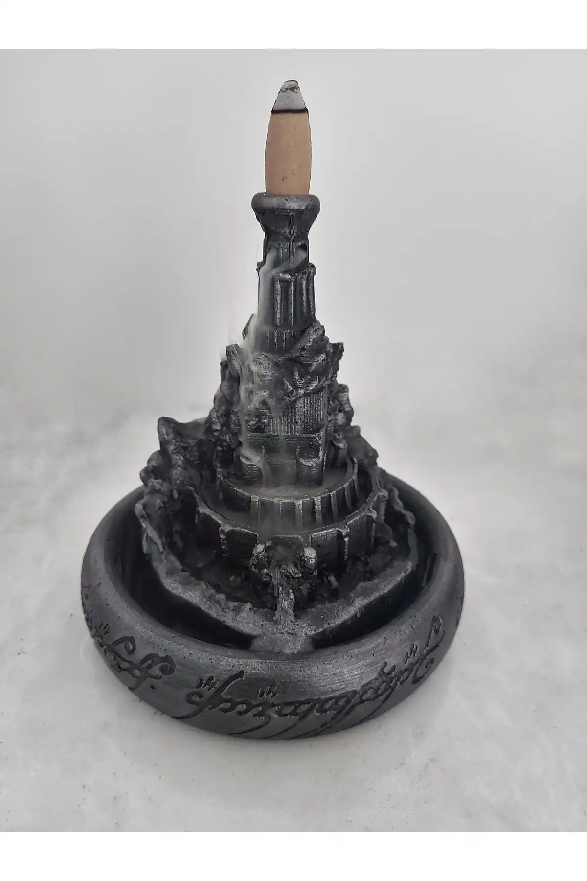 Ard.Art Braddur Kule Yüzük Biblo ve Tütsülük 17 cm Estetik Ürün
