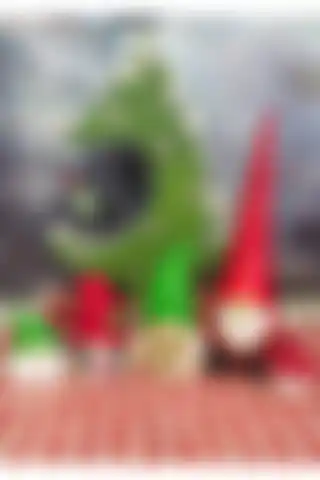 AYLEFE HOBBY Yeni Yıl Gnome Cüceler: Şirin ve Dayanıklı Dekorasyon Alternatifi