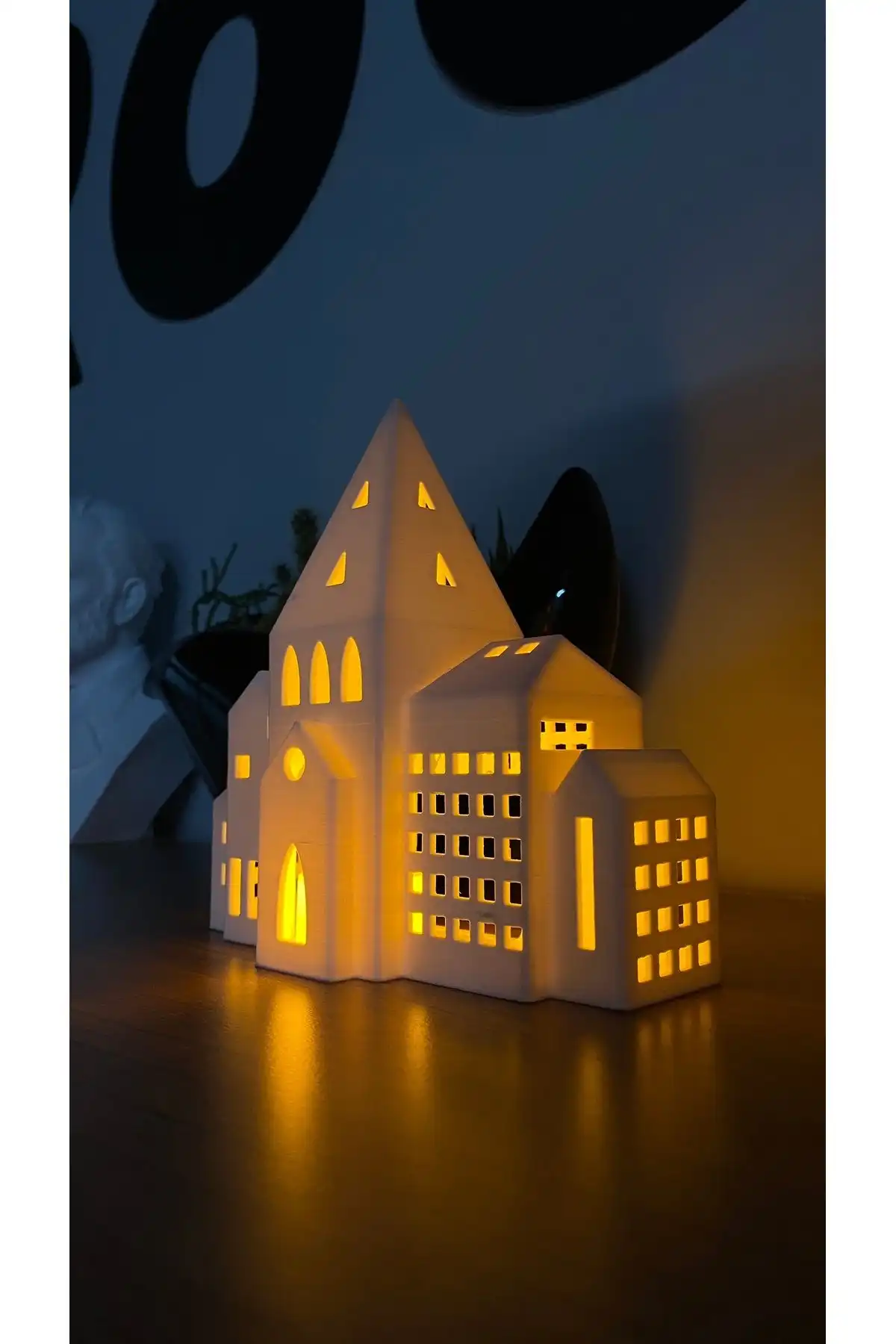 Huni Dekoratif Ev Tealight Mumluk ile Modern Ev Dekorasyonunu Yükseltin
