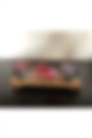 IMKER HOME Dekoratif Ahşap Stand Sunum Tahtası ile Mutfağınızı Güzelleştirin