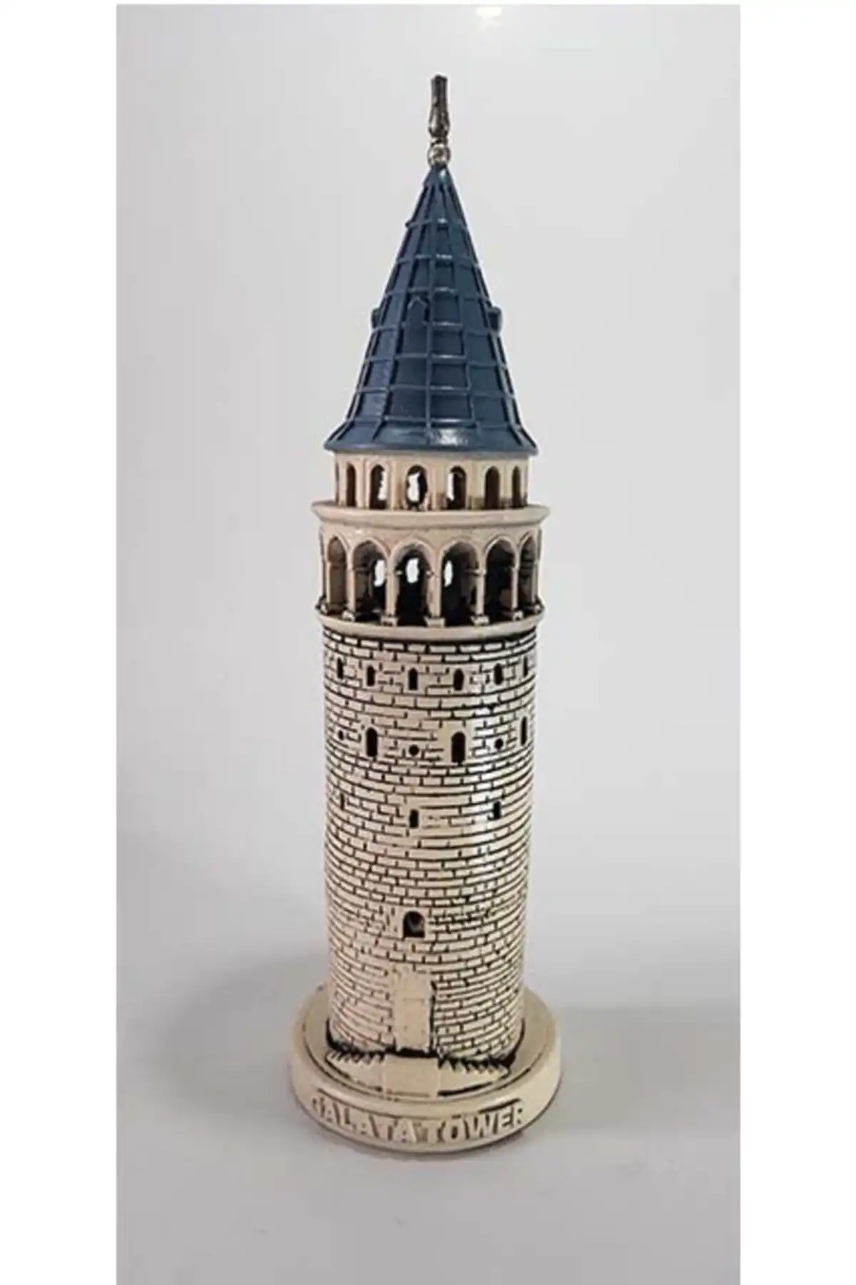 Bej Galata Kulesi Biblo: Estetik ve Tarihin Buluştuğu Dekoratif Parça