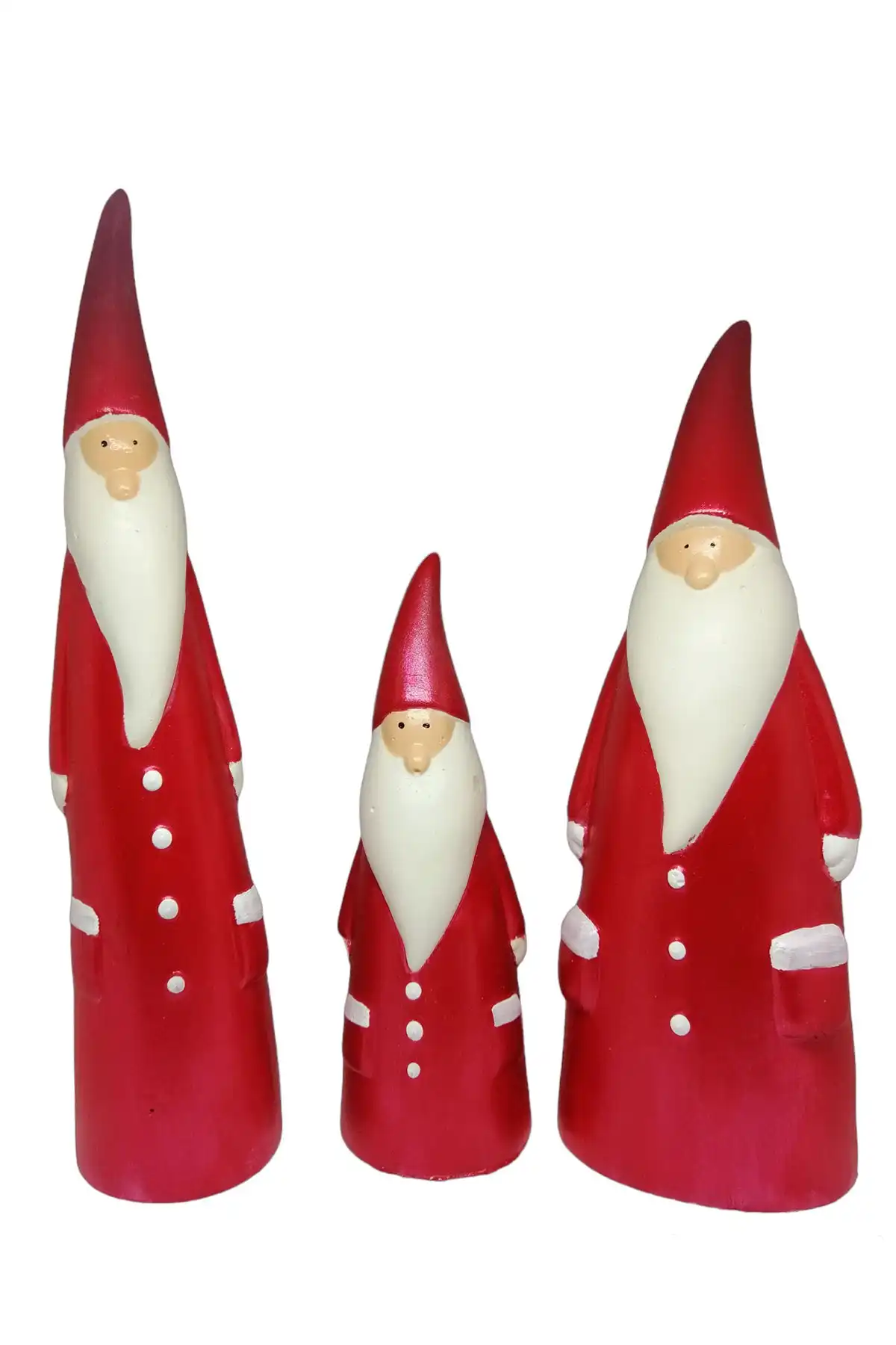 Grimsi İskandinav Tarzı Noel Baba 3'lü Seti ile Evinizi Şenlendirin