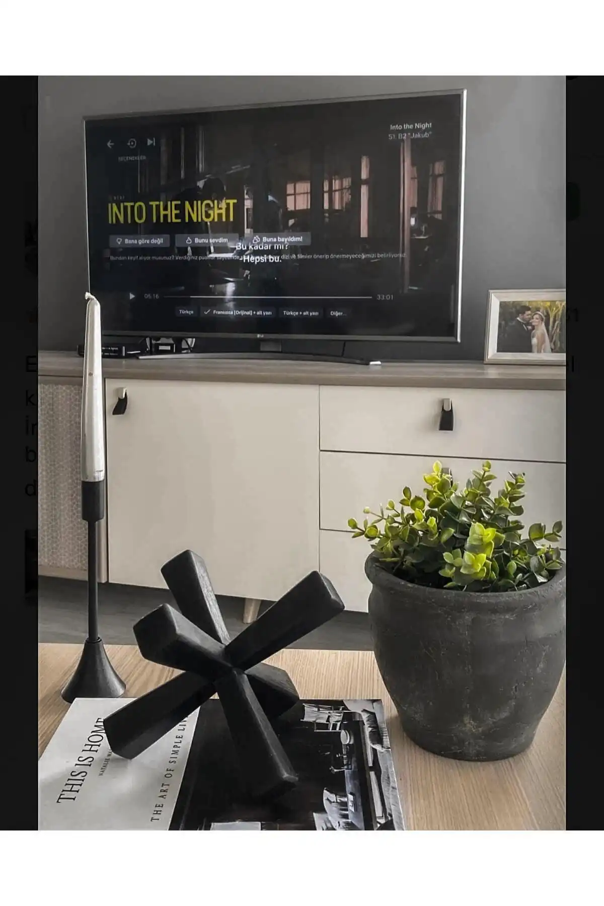 ZS KONSEPT Ahşap El Yapımı Dekoratif Obje ile Modern Dekorasyon